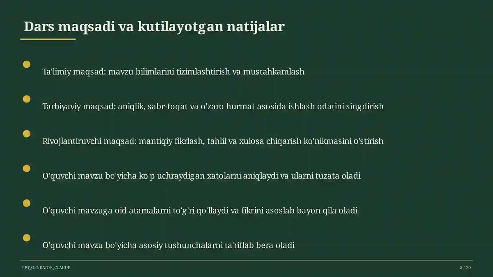 Tabiatshunoslik (1– 4) 3