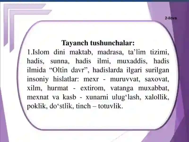 Fotimaning tarbiya fanidan tayyorlagan taqdimoti 3