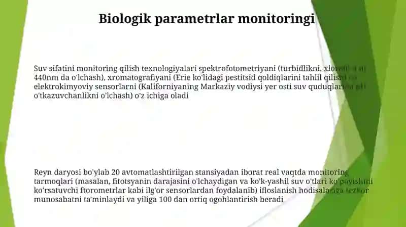 Yer osti suvlari monitoringi nazorat qilish texnalogiyalari 3