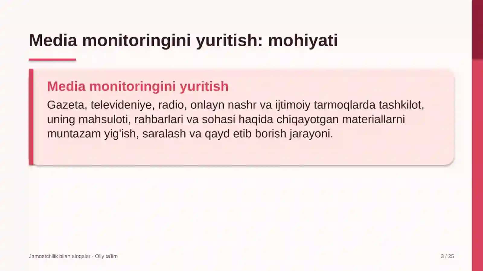 Bolalar tovarlari do'konlarida media monitoringini yuritish 3
