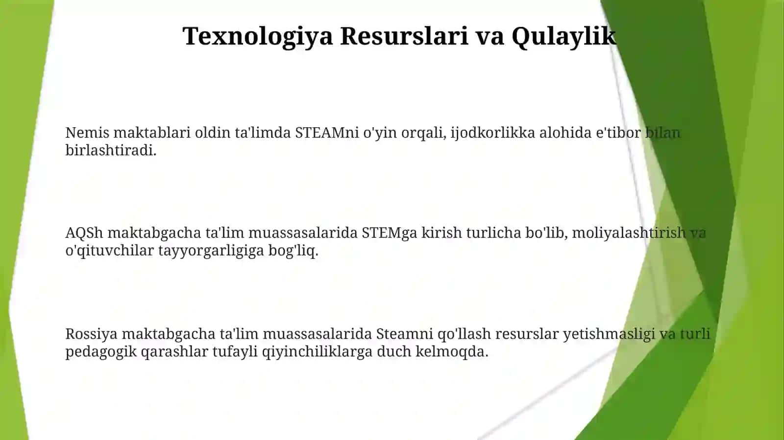 Steam ta'limi 3
