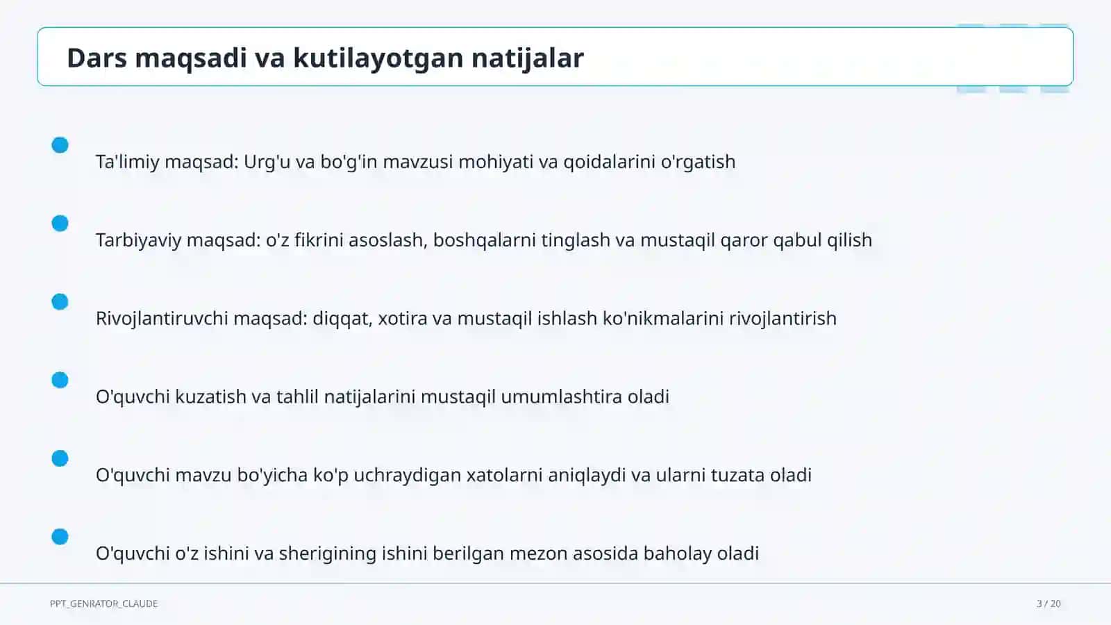 Urg'u va bo'g'in (5-sinf) 3