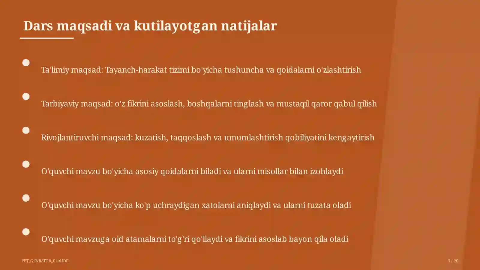 Tayanch-harakat tizimi (8-sinf) 3