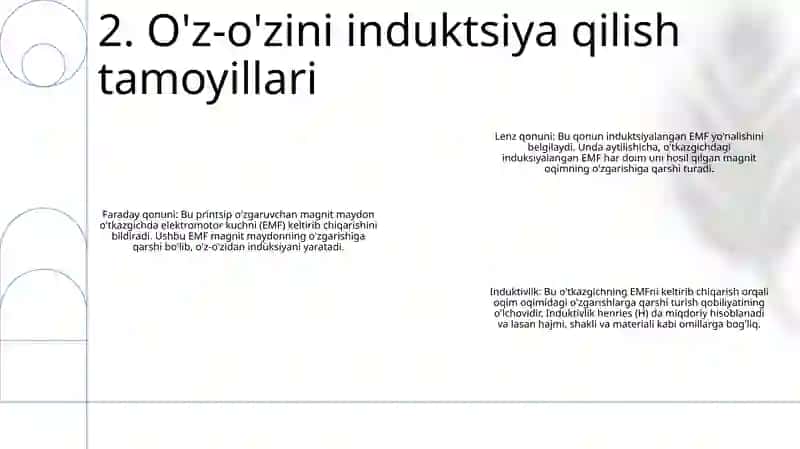 OʻZInduksiyaHodisasi 3