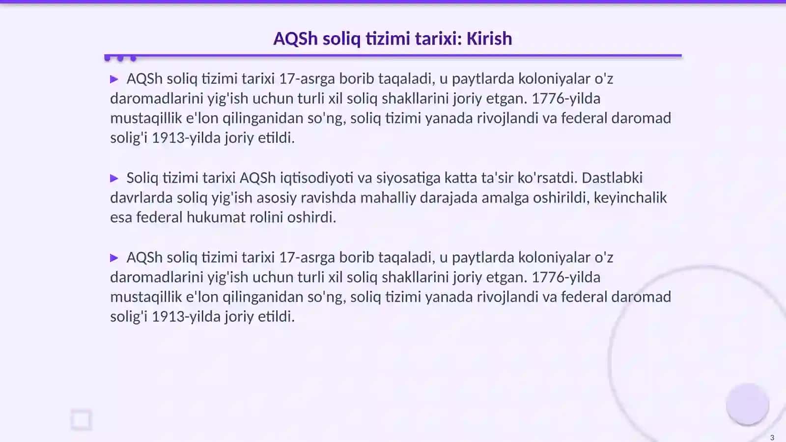 AQSh soliq tizimi 3