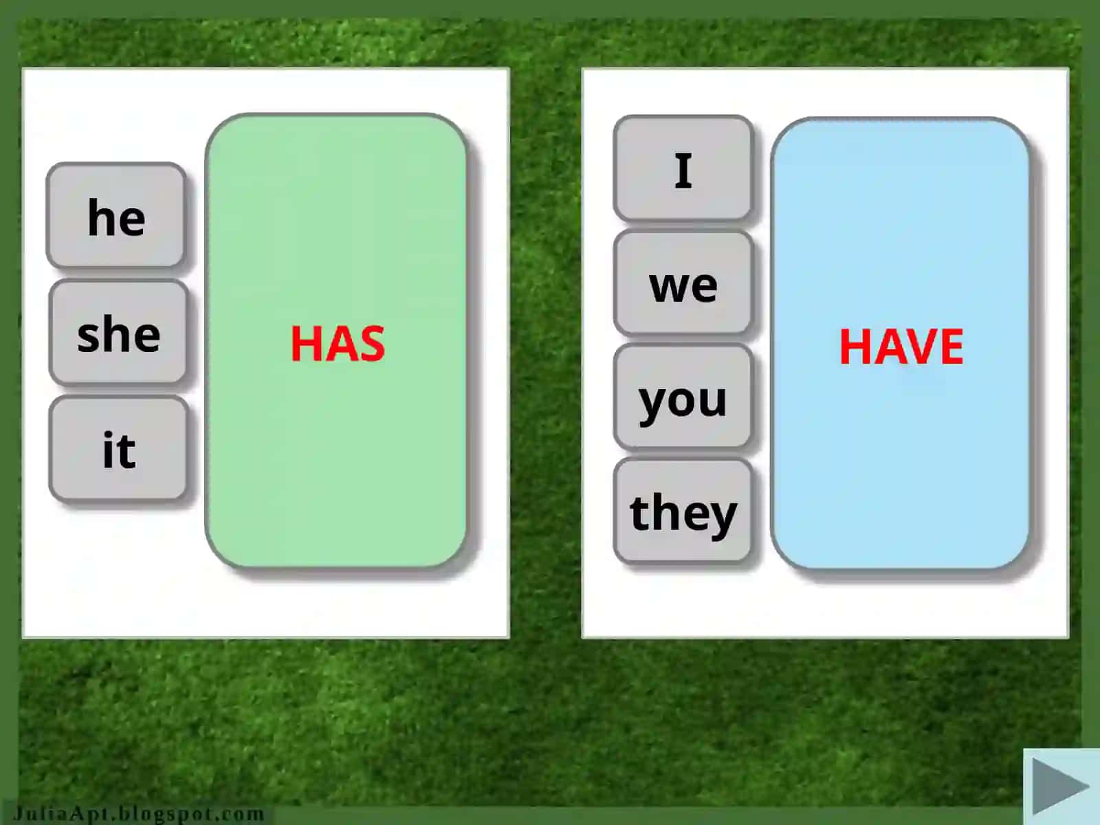 Have got/has got 3