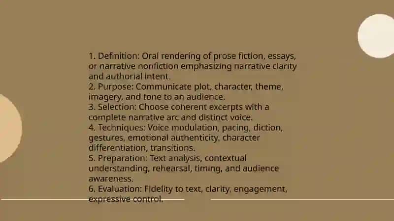 Types of oral interpretation 3