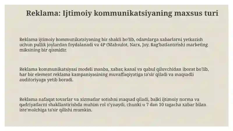 Reklama 3