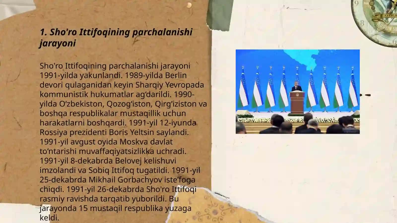 O’zbekiston mustaqillika erishishi arafasidagi ijtimoiy siyosiy va iqtisodiy ahvoli 3
