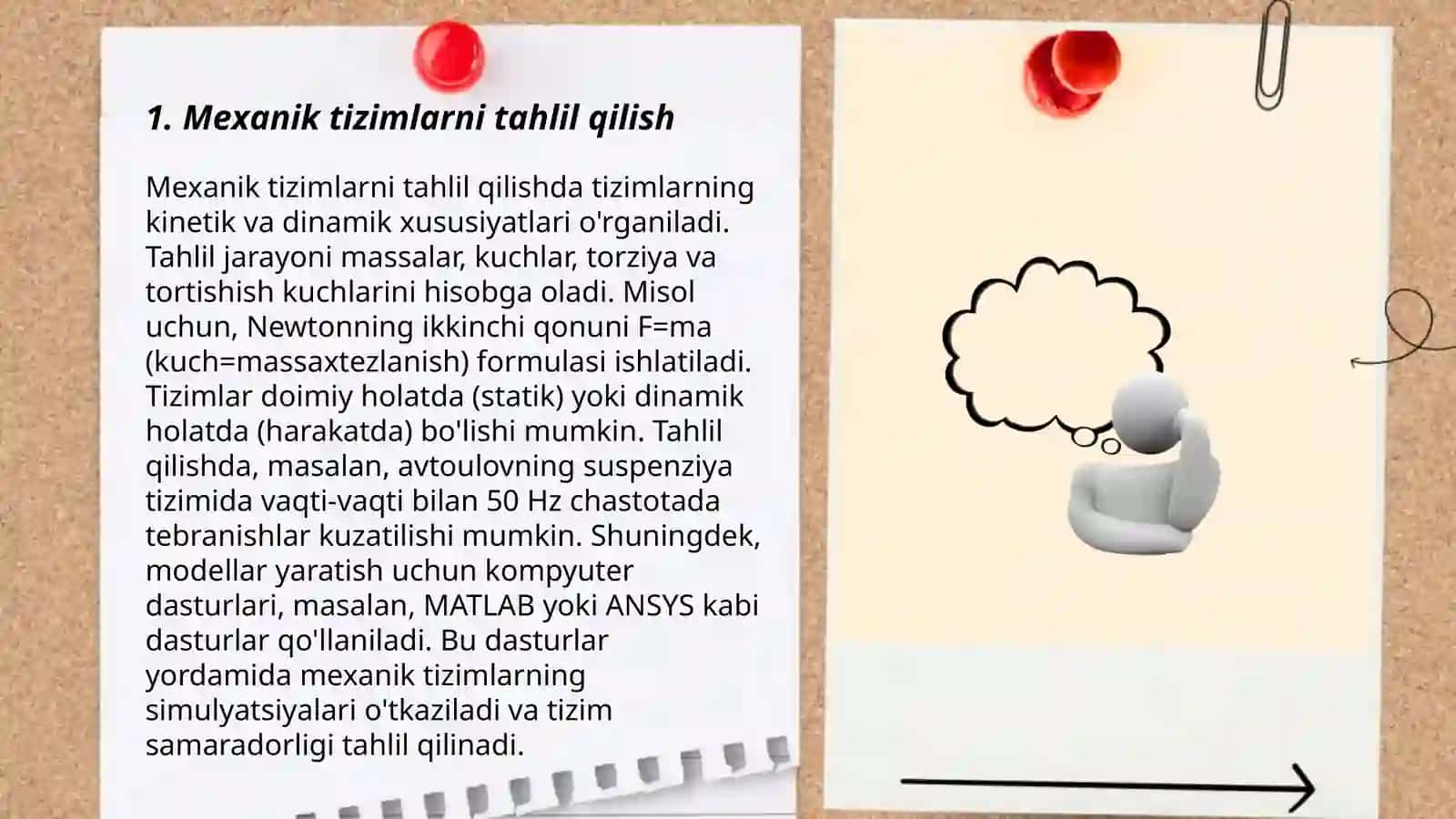 Mexanik tizimlarni tahlil qilish 3