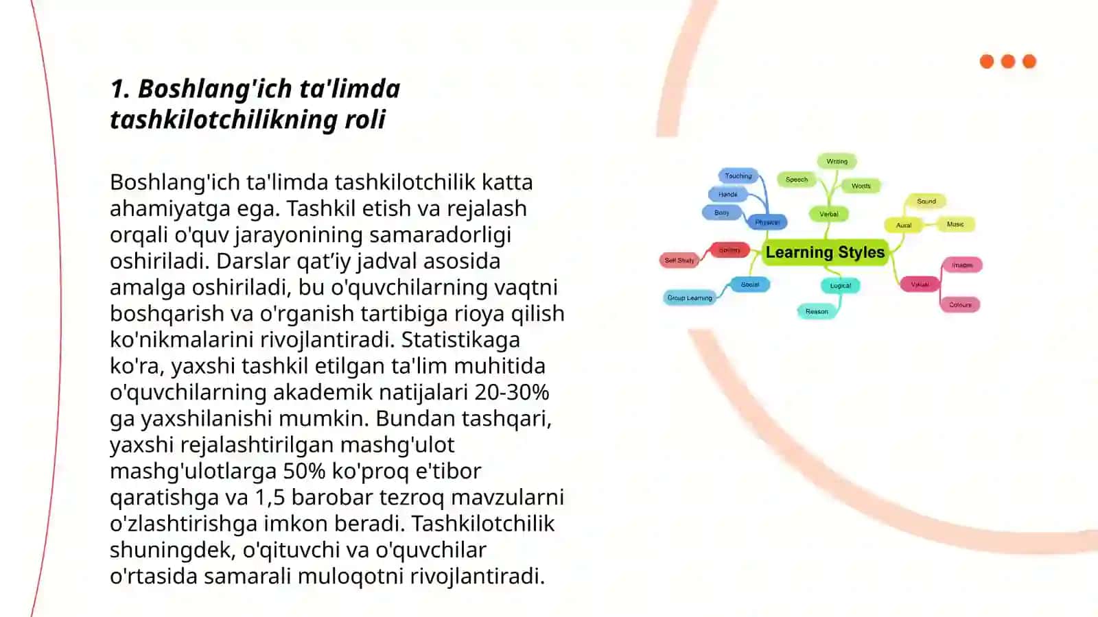 Boshlang'ich sinflarda tashkilotchilik sifatlarini shakllantirish metodikasi 3
