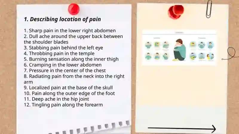 Talking about symptoms 3