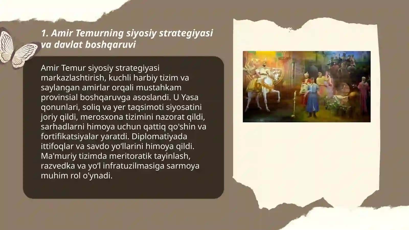 Amir Temur siyosiy strategiyasi va davlat boshqaruvi 3