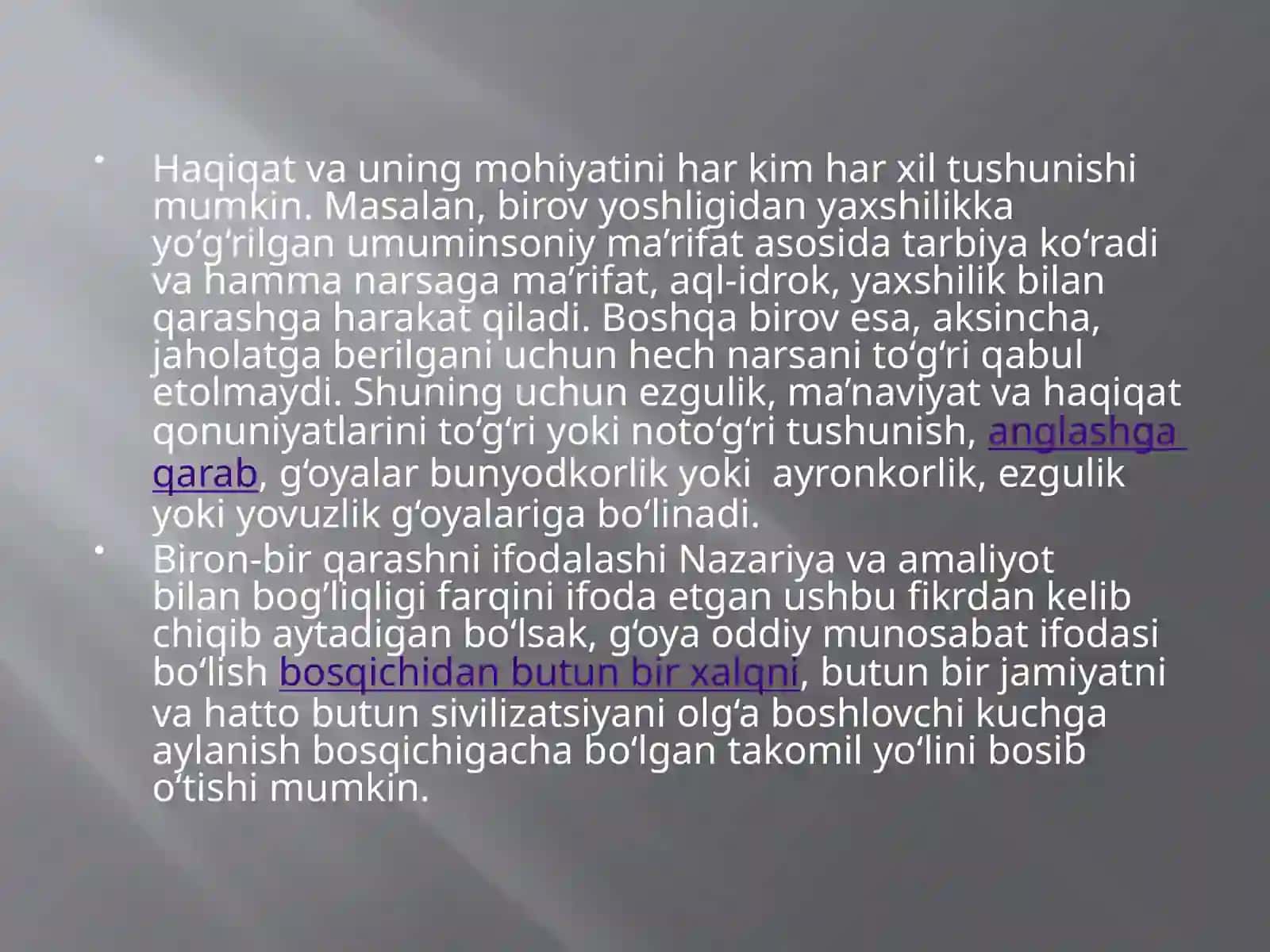 G'oya va haqiqat 3