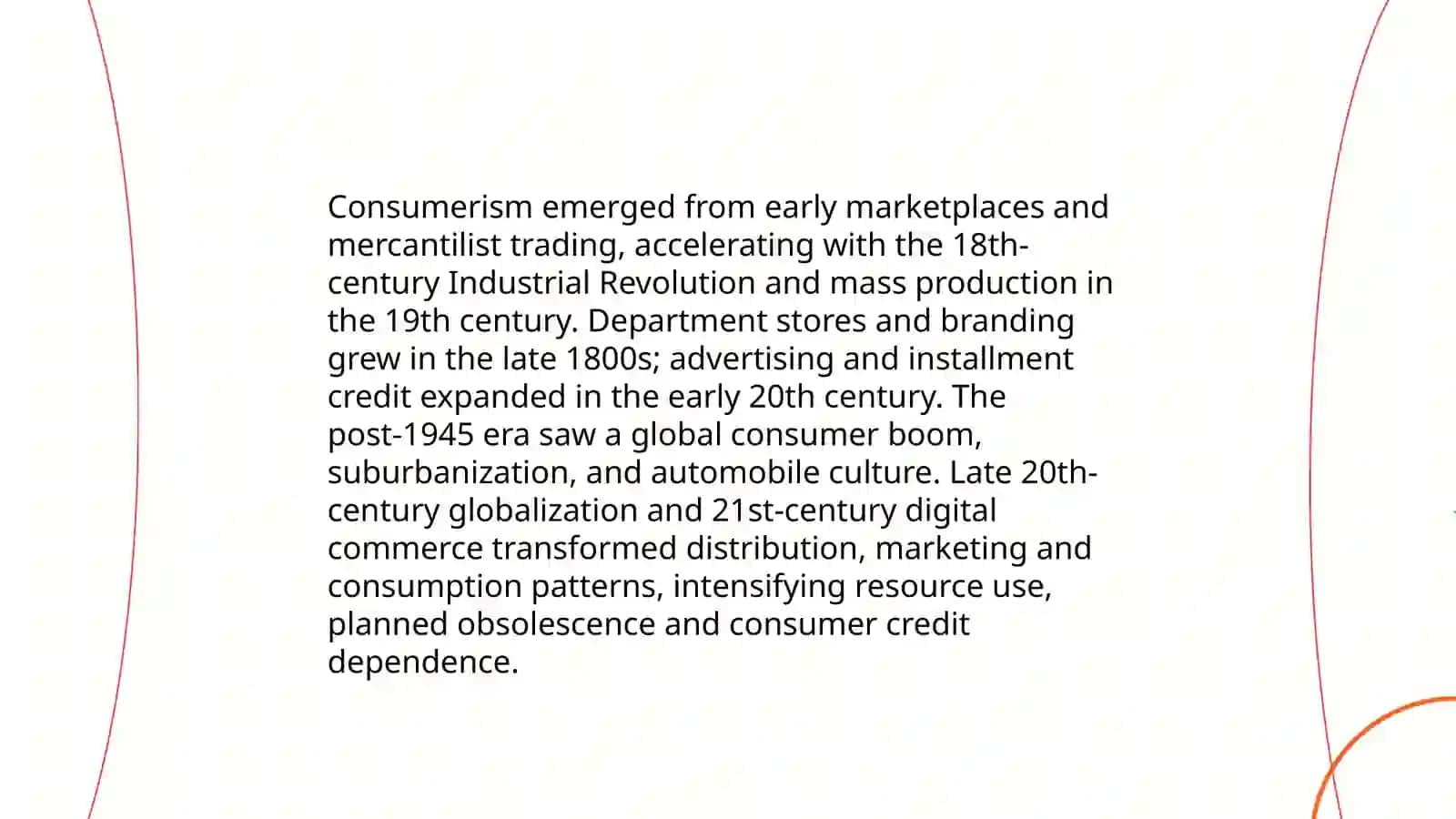 Consumerism History 3