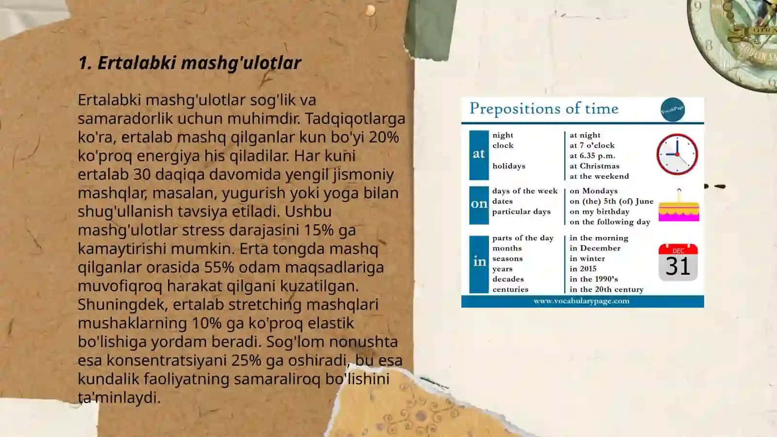 Sutka qismlari 3