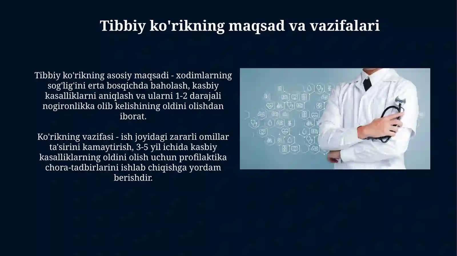 Sanoat korxonalarida-xodimlarni tibbiy ko‘rikdan o‘tkazish 3