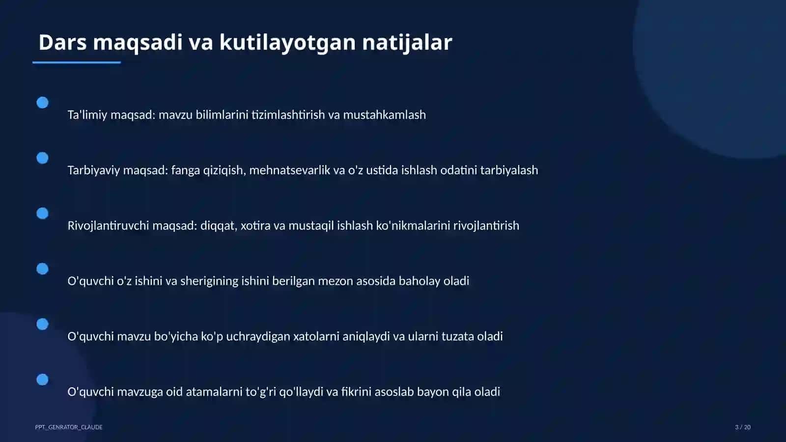 Unli va undosh tovushlarning tasnifi (5-sinf) 3