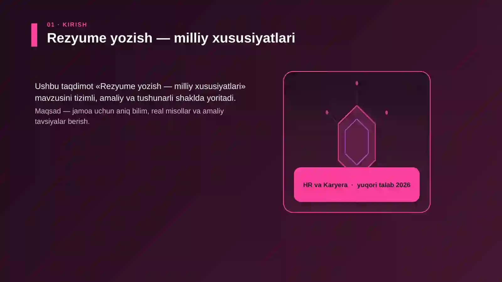 Rezyume yozish — milliy xususiyatlari 3