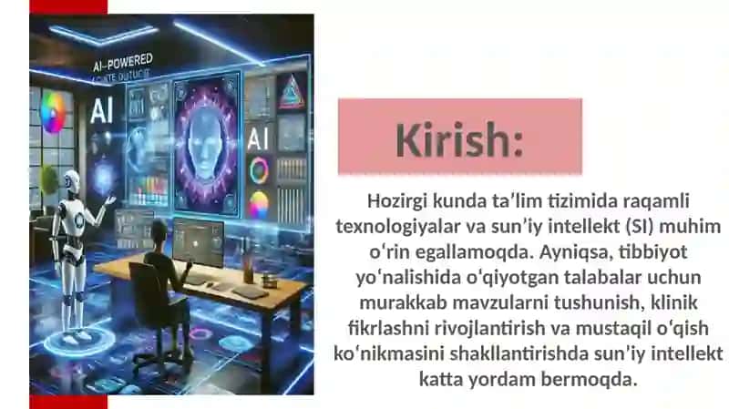 Sun’iy intellekt talabalarga axborot manbalarini topish vatekshirishga yordam berishi 3