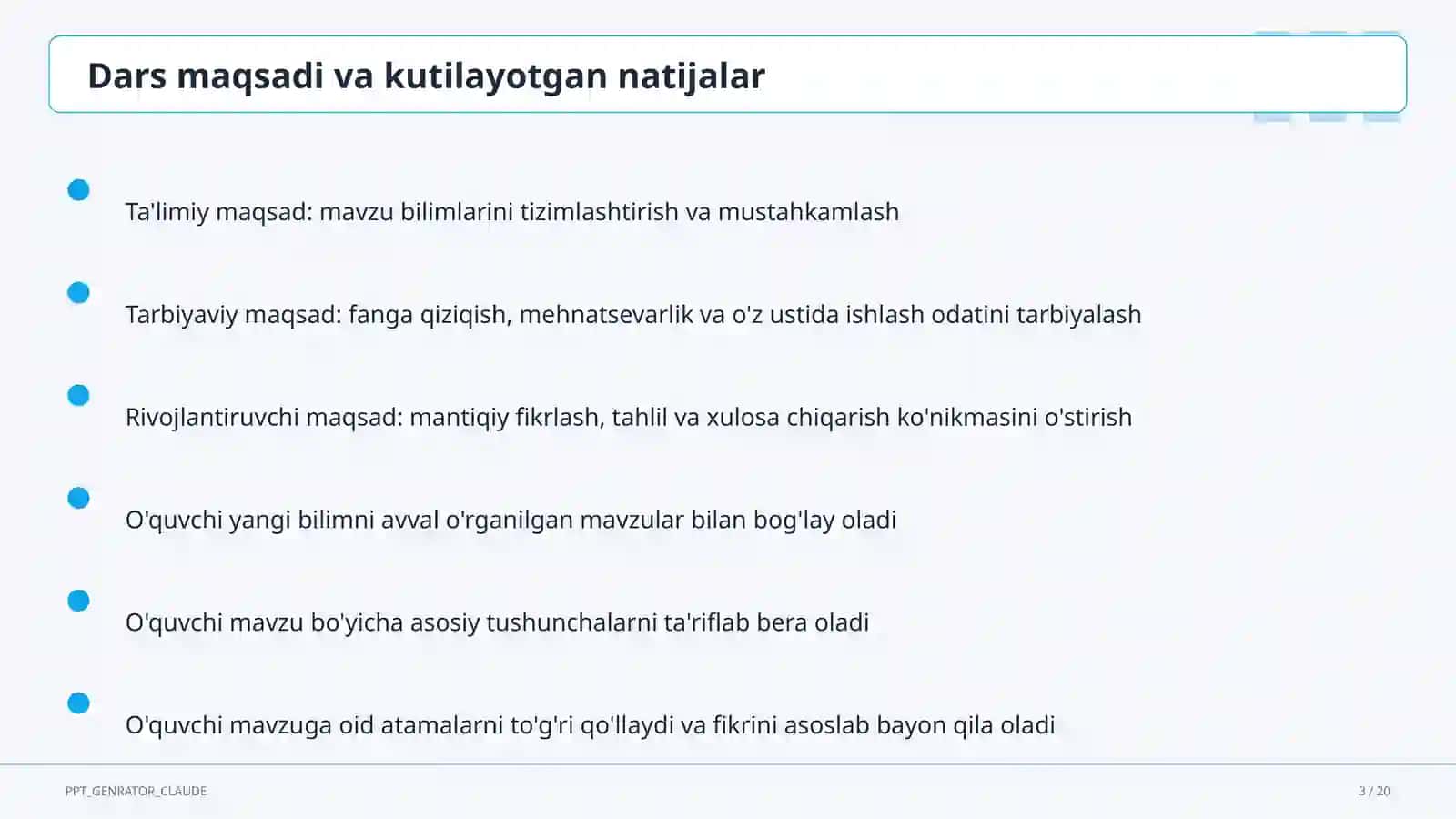 Robototexnika va Arduino konstruktorlari (9-sinf) 3