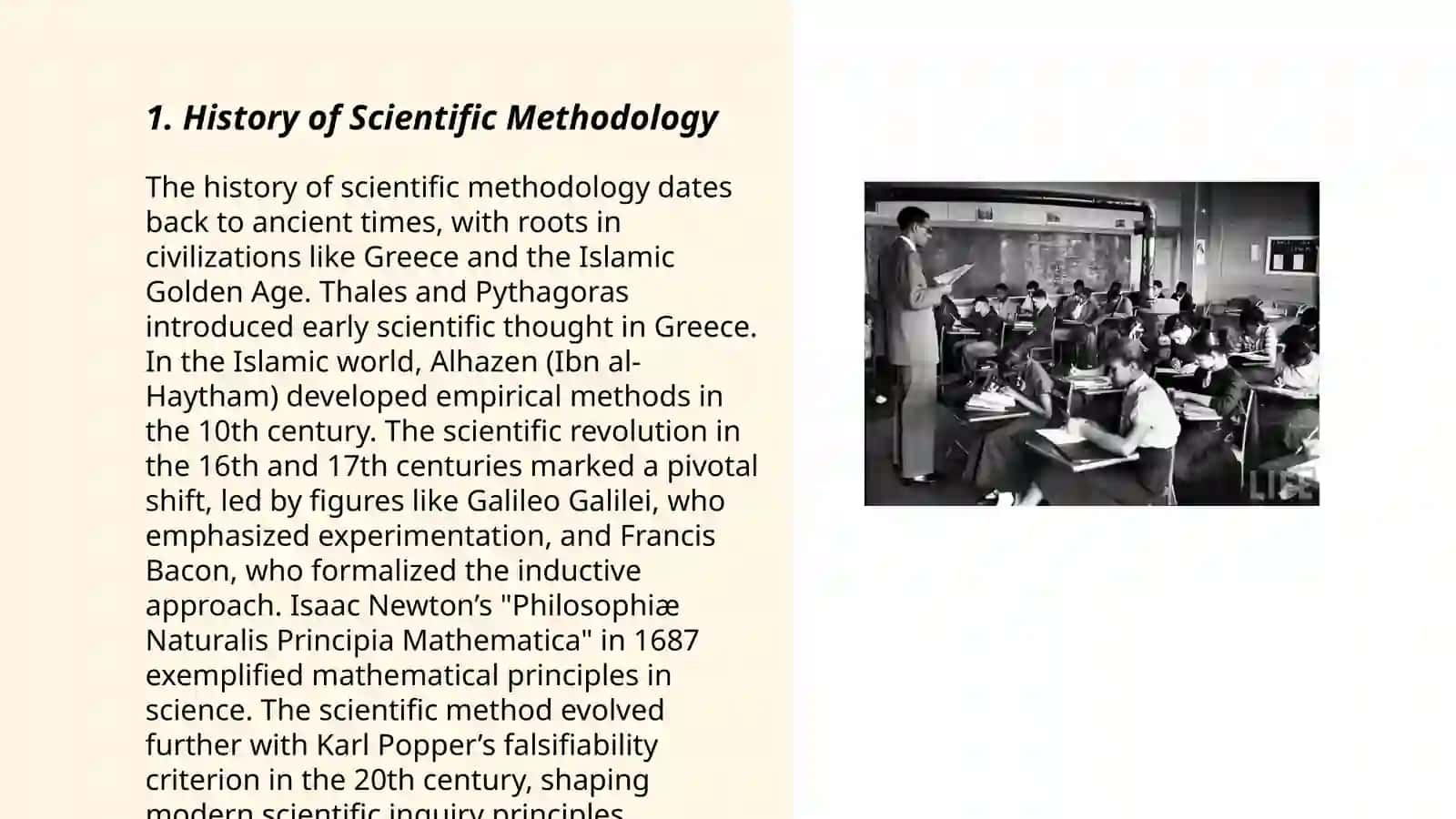 History of Scientific Methodology 3