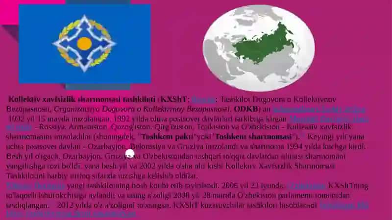 Kollektivxavfsizlikshartnomasi tashkiloti (KXSHT) 3