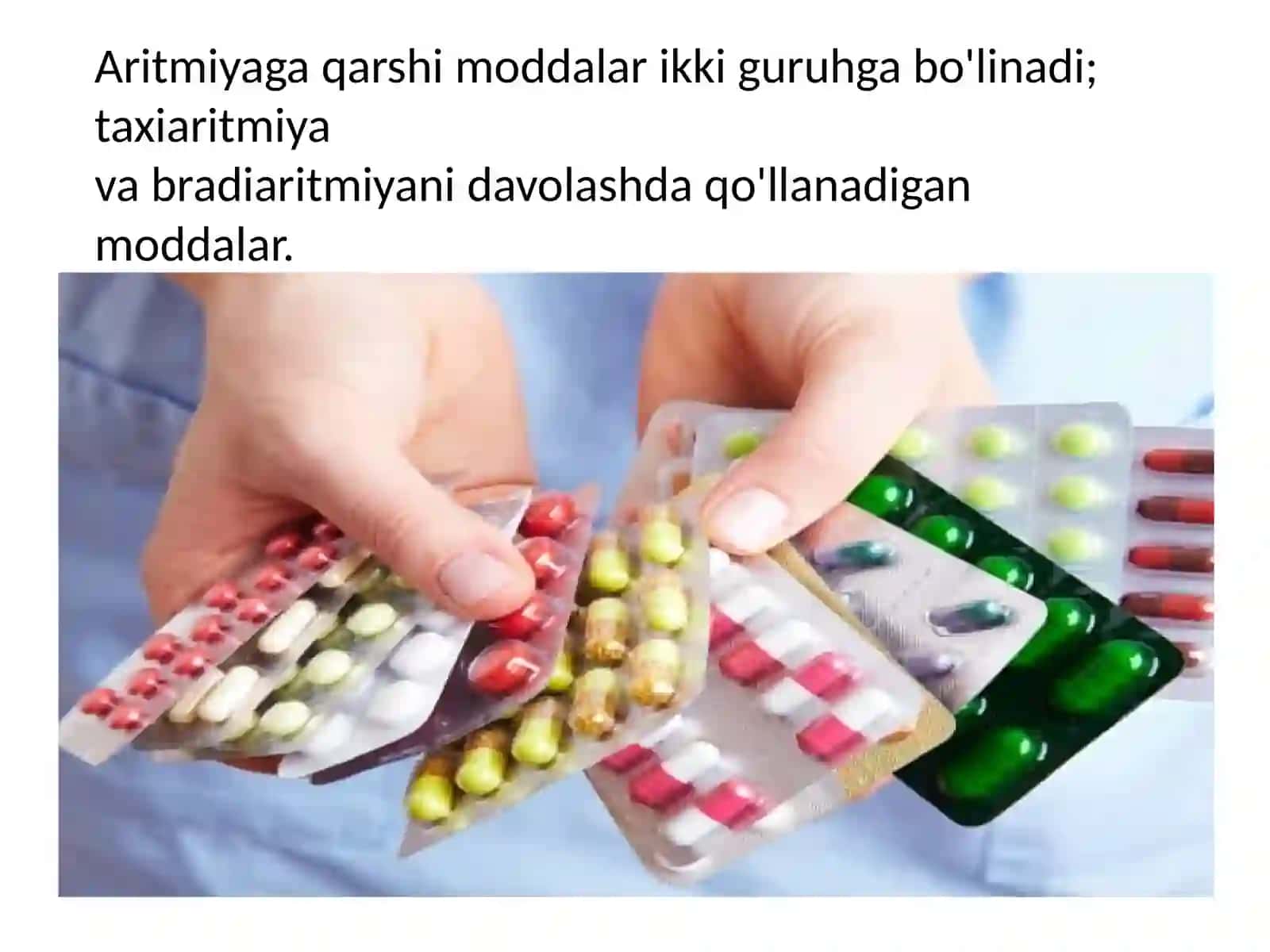 Aritmiya moddalar 3
