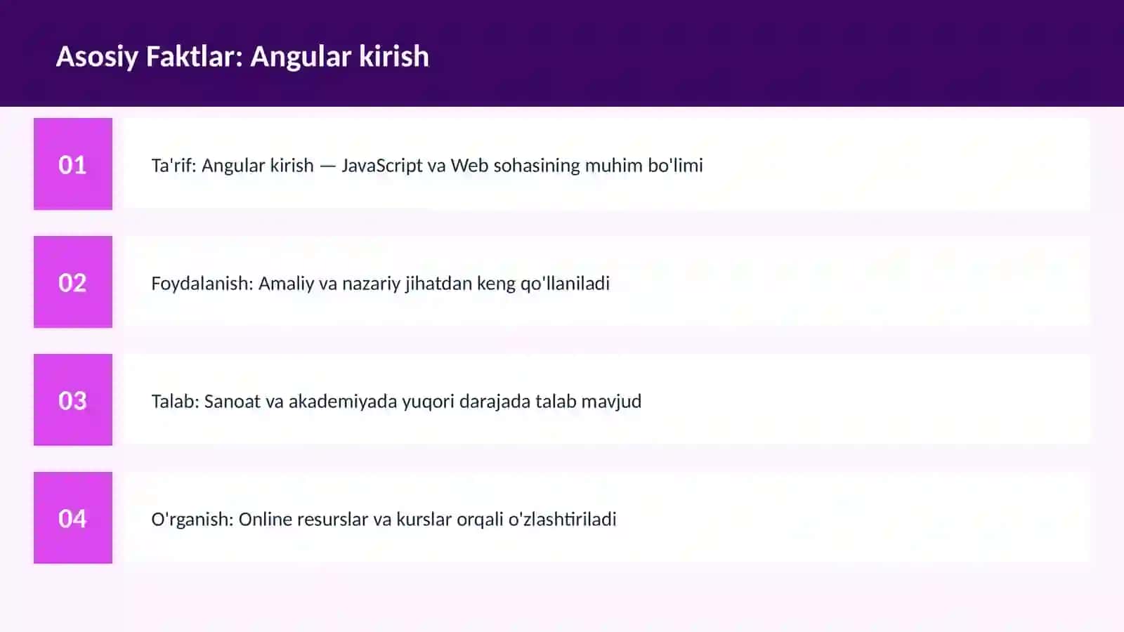 Angular kirish 3