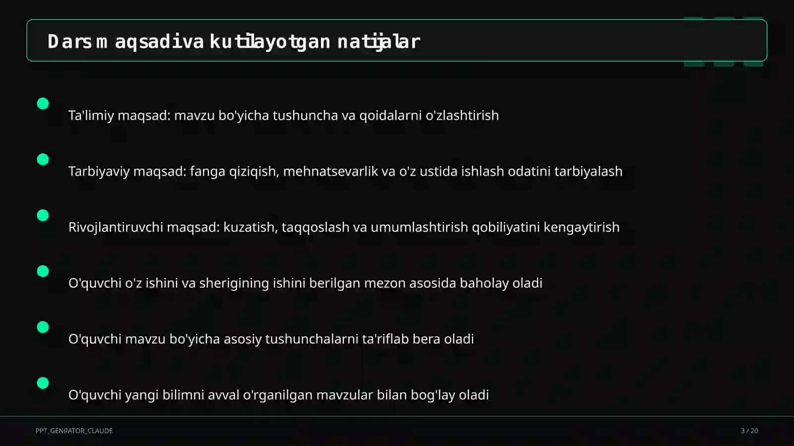 Veb-sahifa yaratish: HTML asoslari (9-sinf) 3