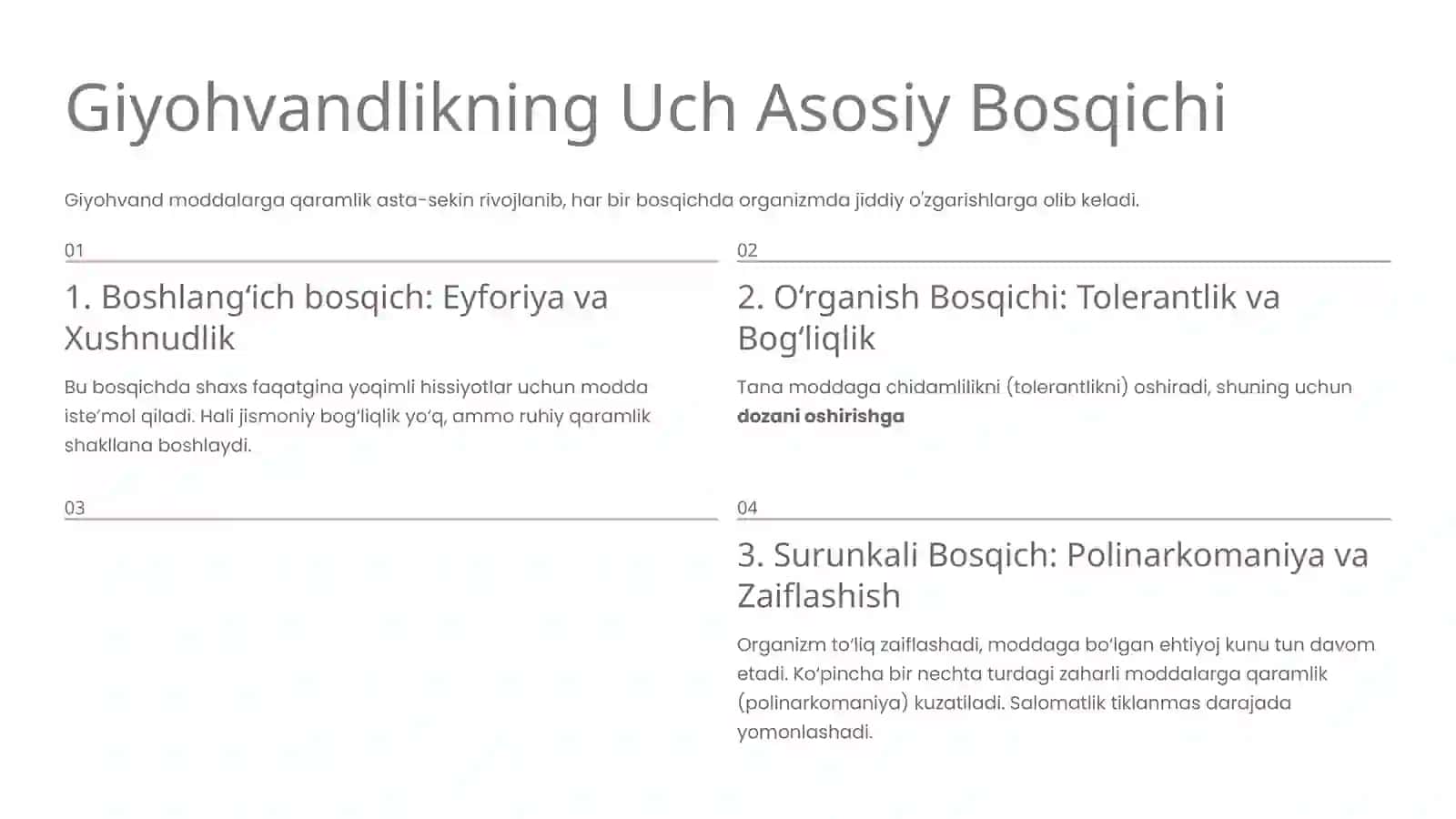 Giyohvandlikning Tushunchasi va Xususiyatlari Giyohvandlik-va-Toksikomaniyalar 3