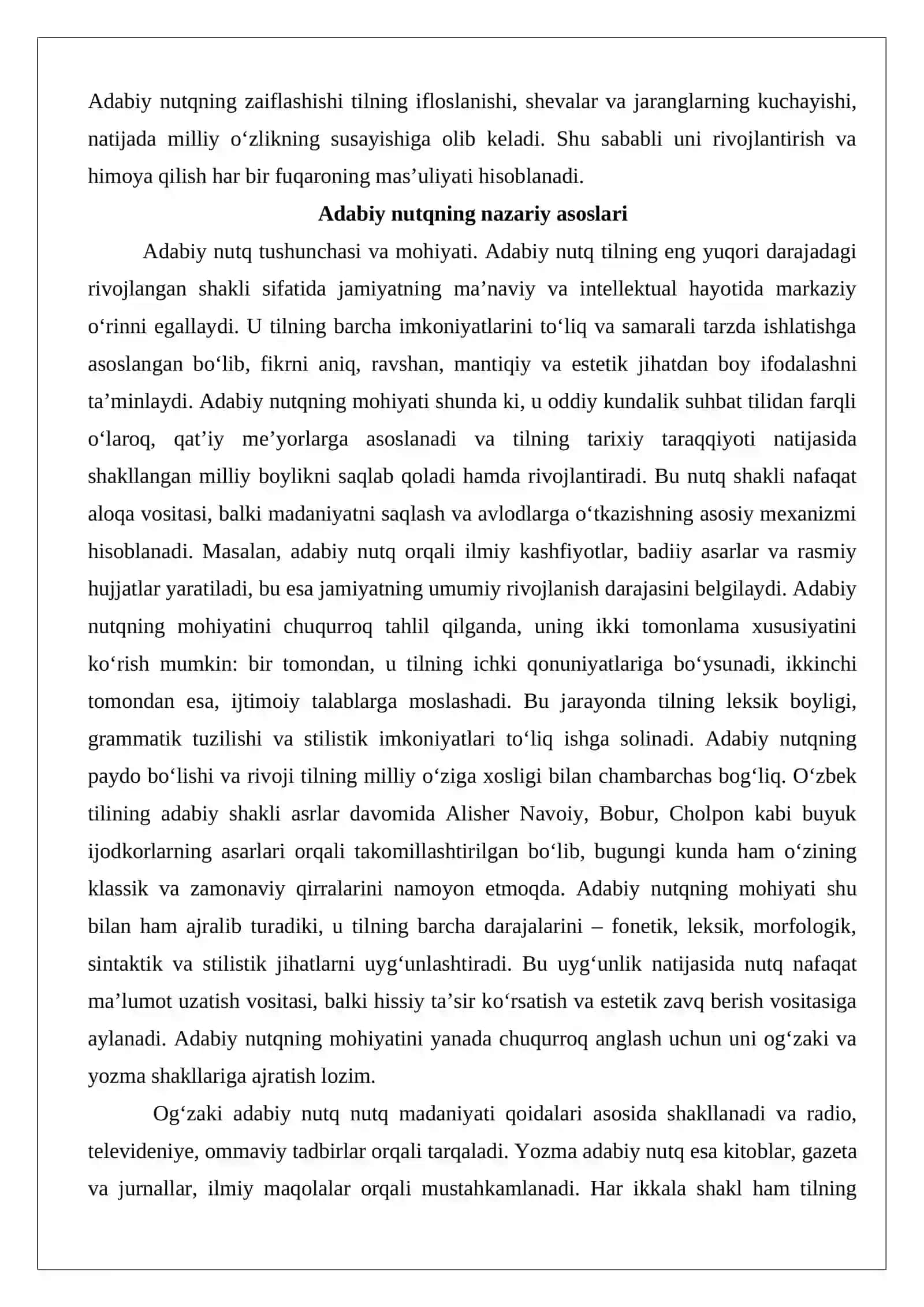 Adabiy nutq va uning uslublari 3