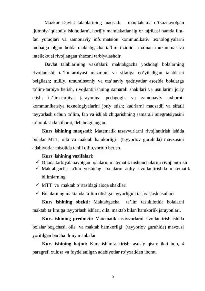 BOLALARNING MUSTAQIL MATEMATIK FAOLIYATIGA RAHBARLIK QILISH 3