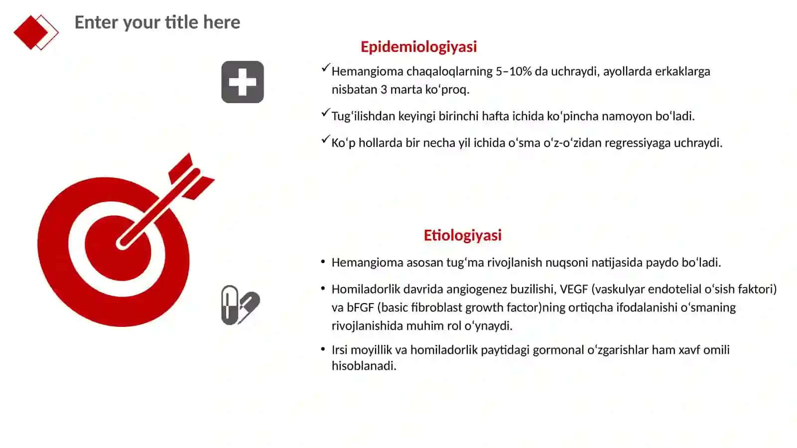 Teri va Yumshoq To'qimalarning Xavfsiz O'smalari: Hemangioma, Limfangioma, Teratoma 3