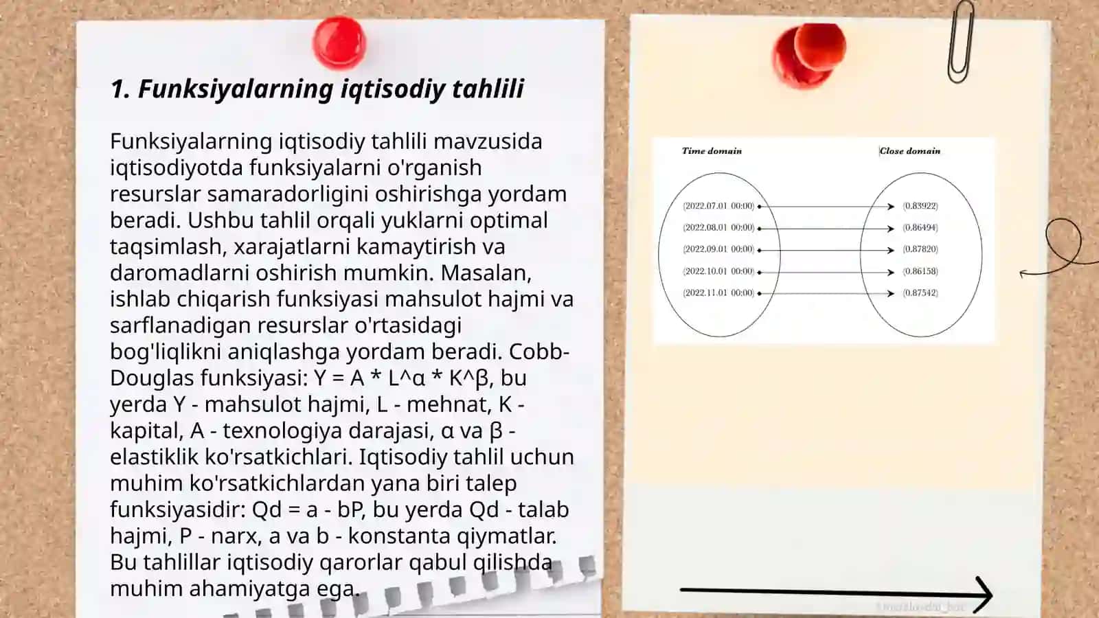 Matimatik analizning iqtisodning baʼzi masalalariga tadbiqi 3