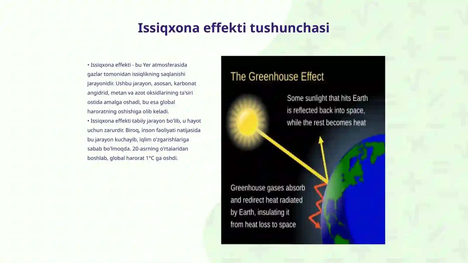 Issiqxona effekti 3