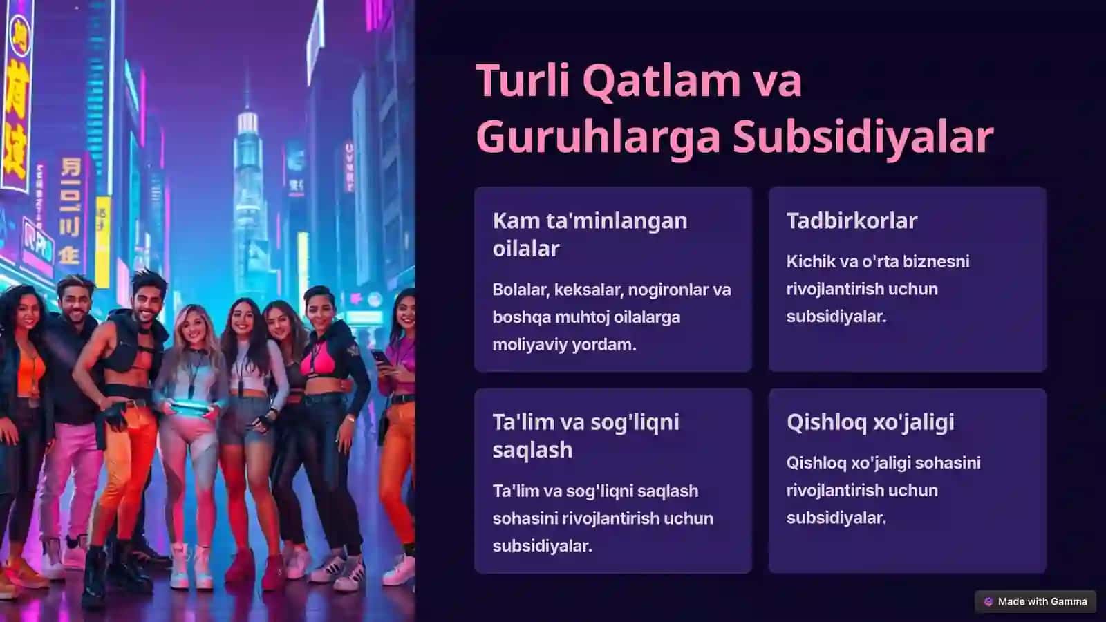 Subsidiyalarning Maqsadi va Vazifalari 3