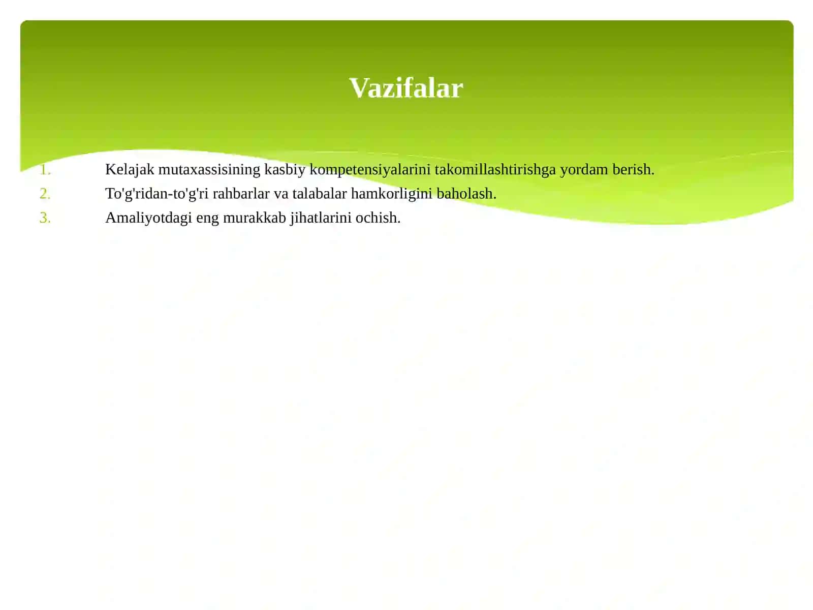 Umumiy tibbiyot va profilaktika asoslari 3