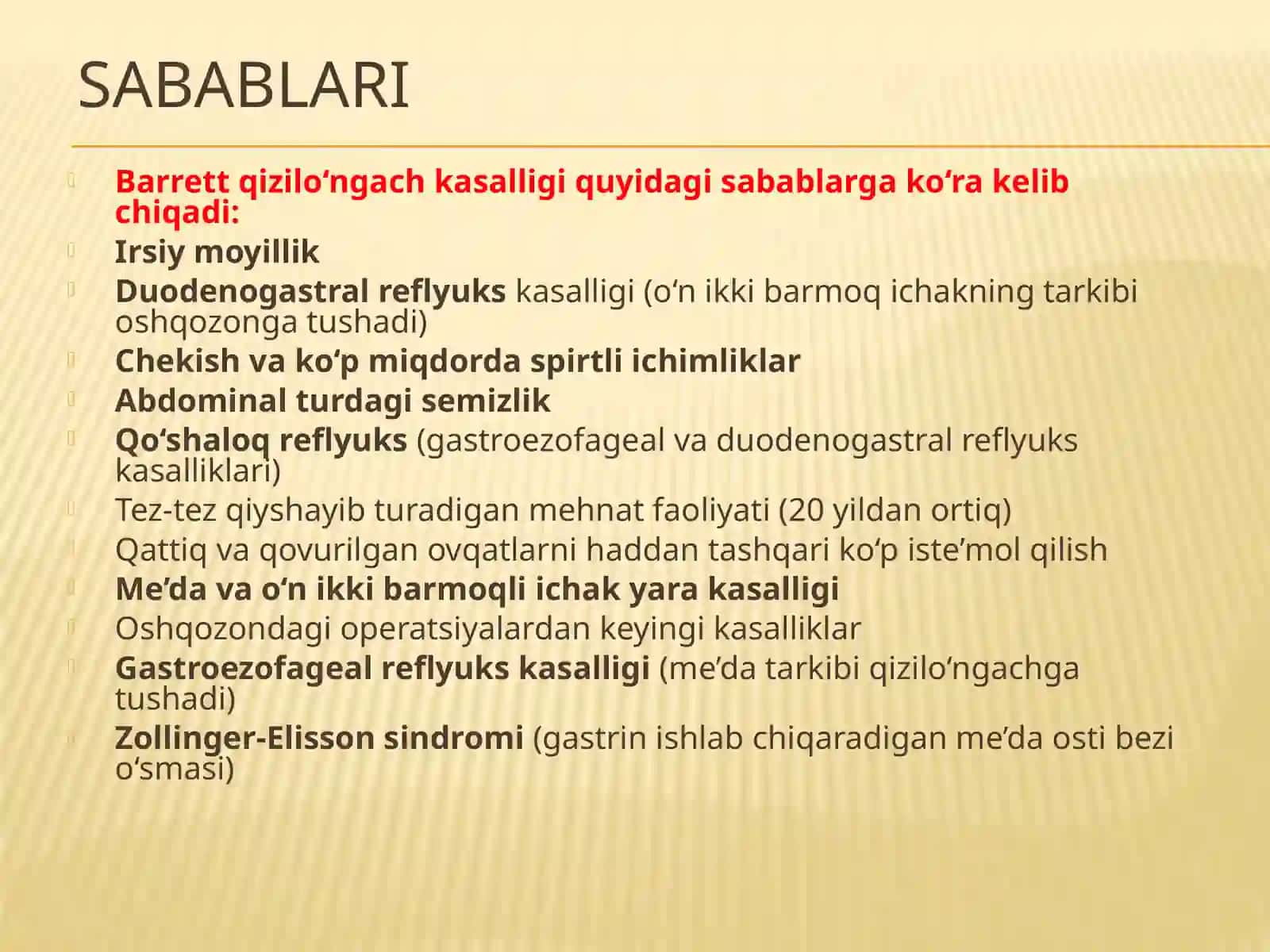 Barrett qizilo‘ngachi 3