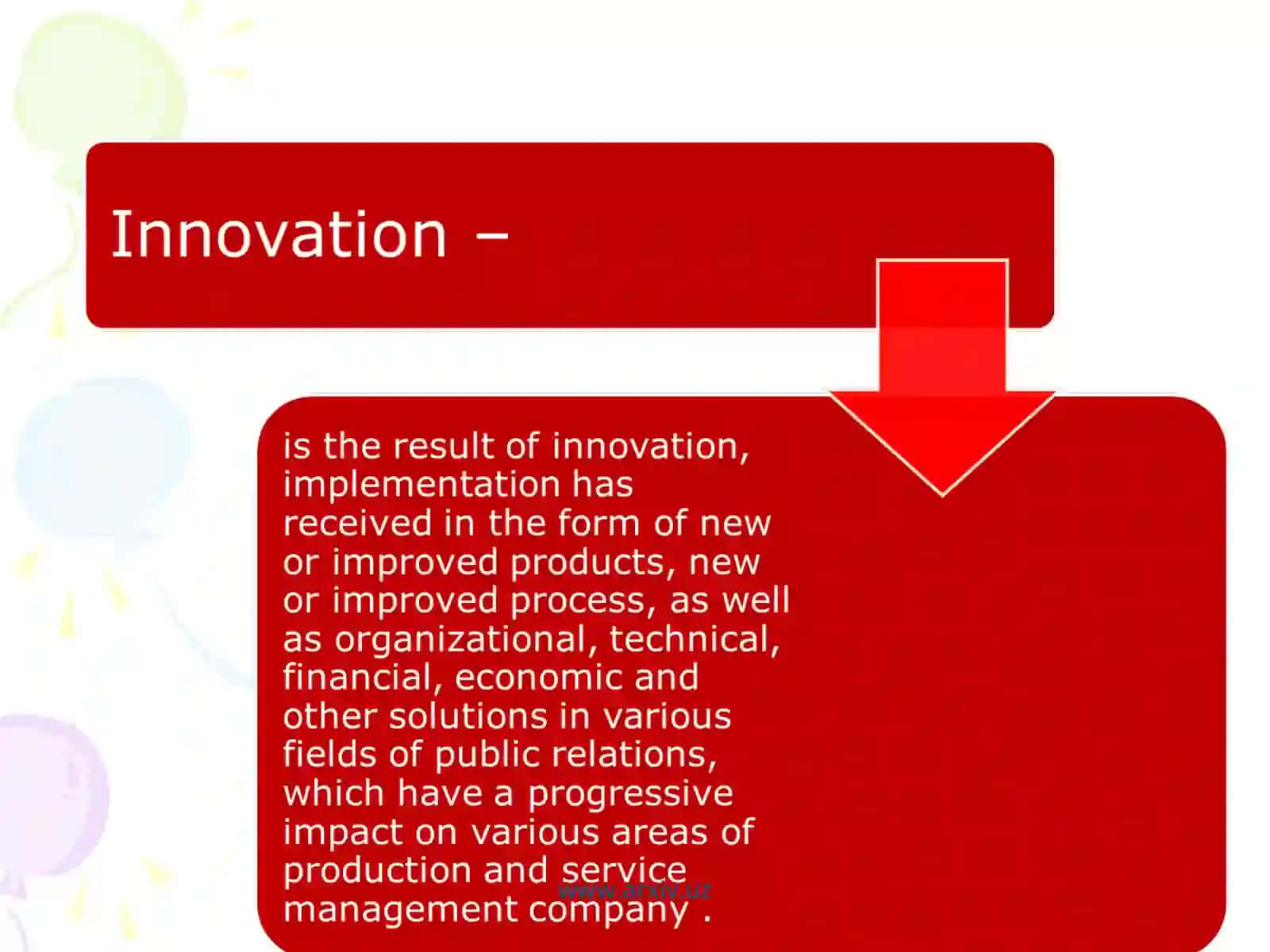 Financing innovation activities 3