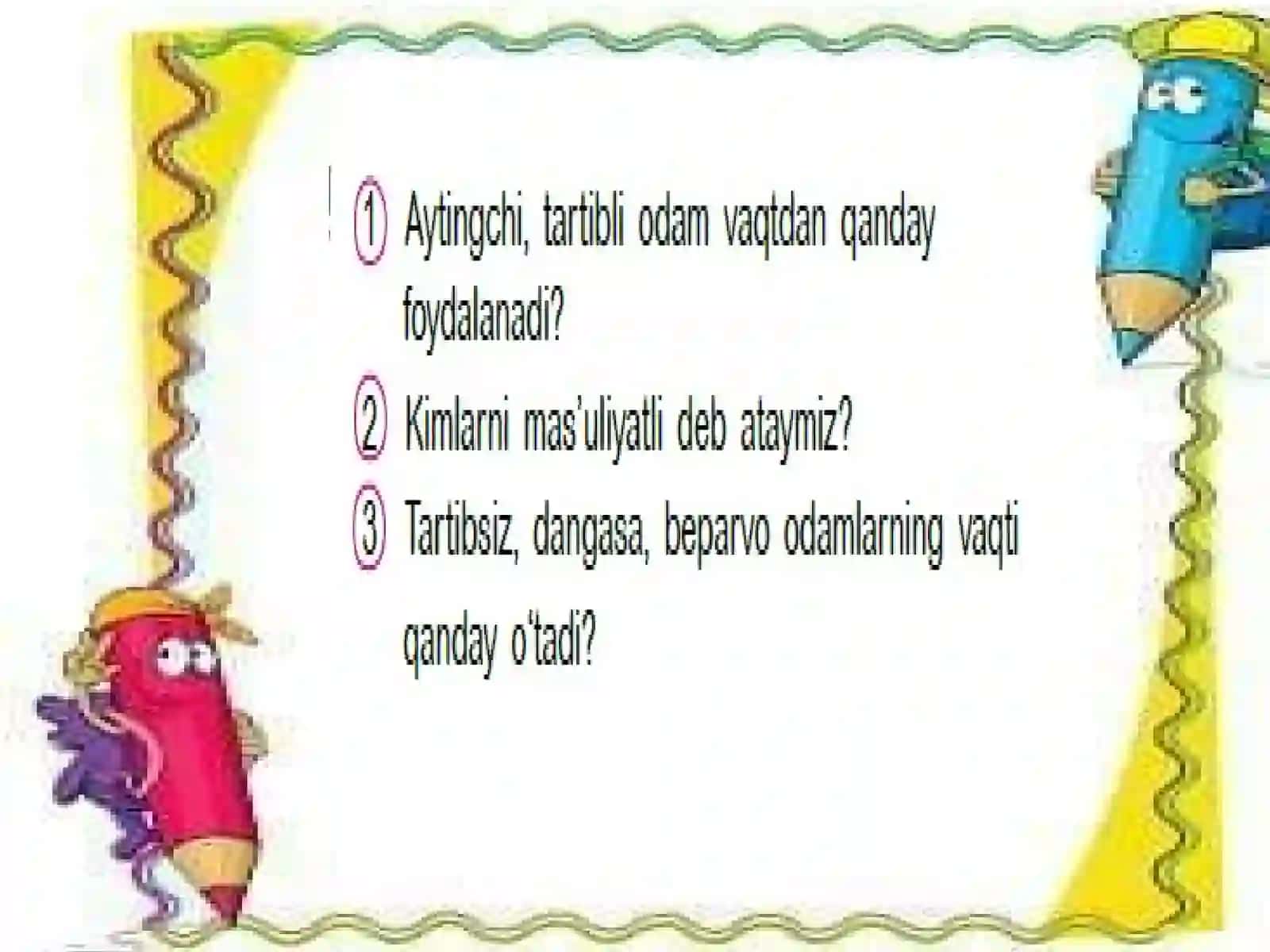 Vaqt qadri 3