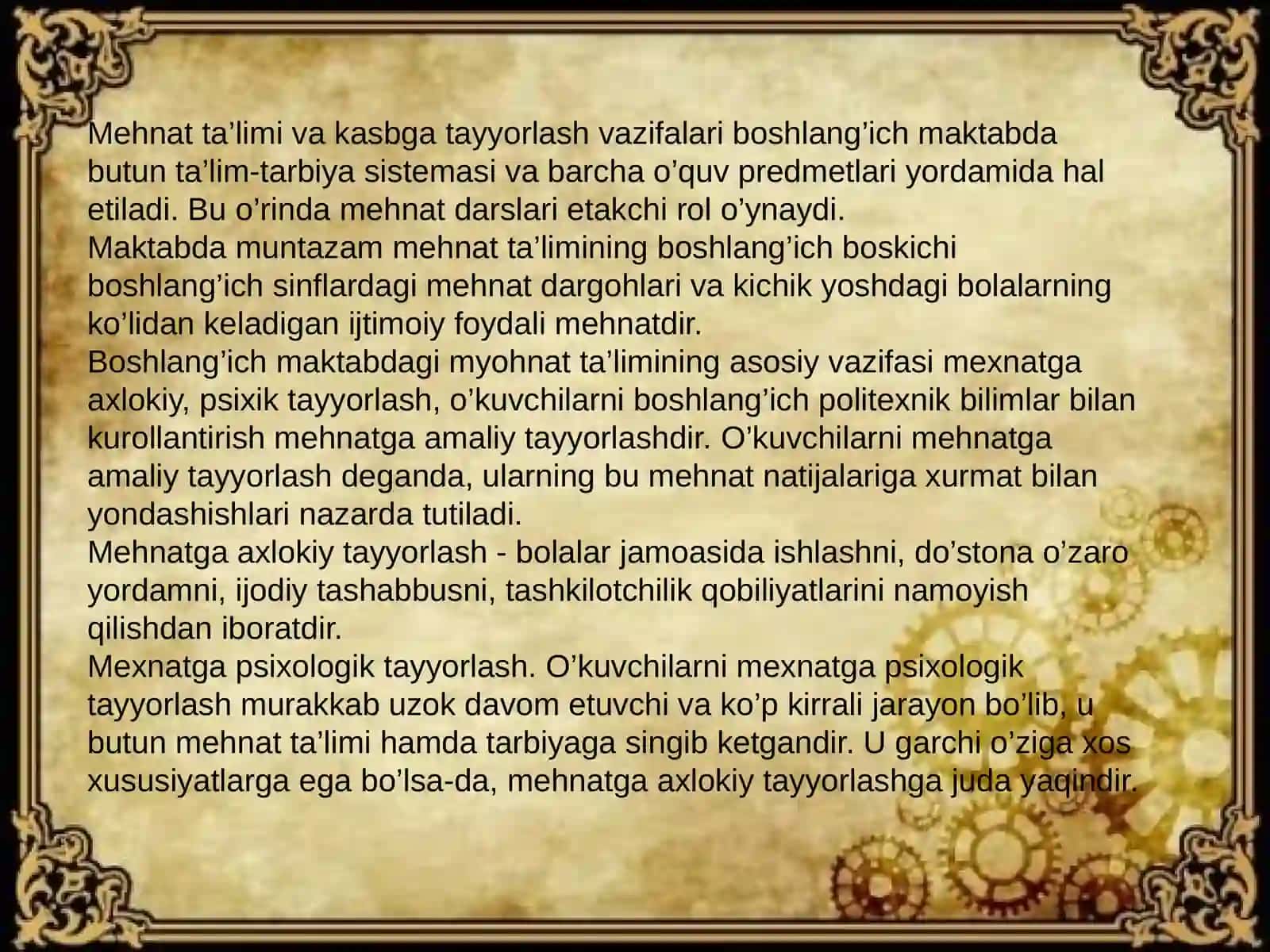 Mehnatta’limivatarbiyasiningmaqsadvavazifalari 3
