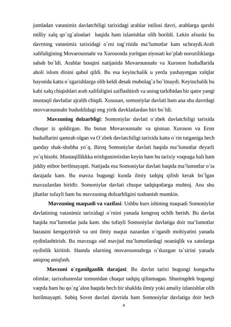 SOMONIYLAR DAVRIDA MOVAROUNNAHRDA IJTIMOIY-IQTISODIY HAYOT 3