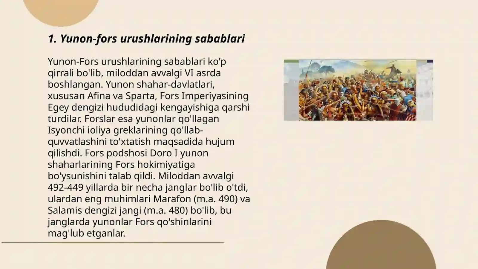 Yunon-fors urushlari.Makadoʻnoyaning Yunonistonni bosib olishi 3