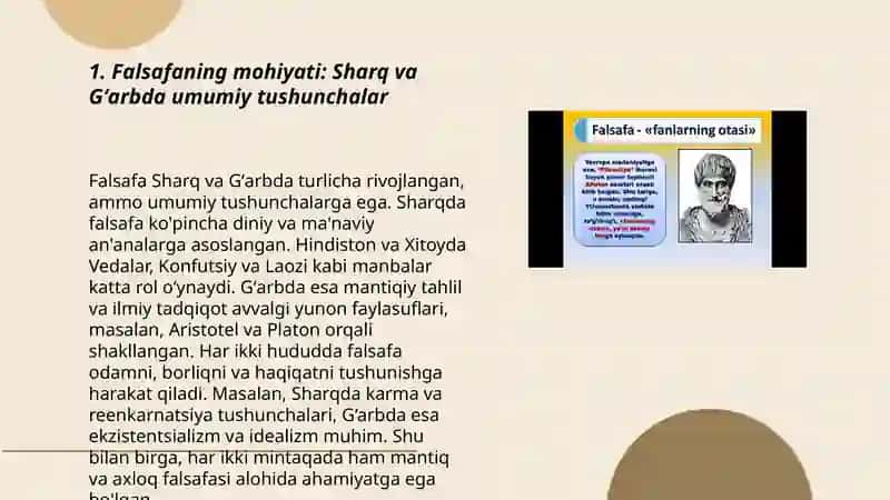 Falsafaning mohiyatiga oid sharq va gʻarb mutafakkirlari tariflari 3