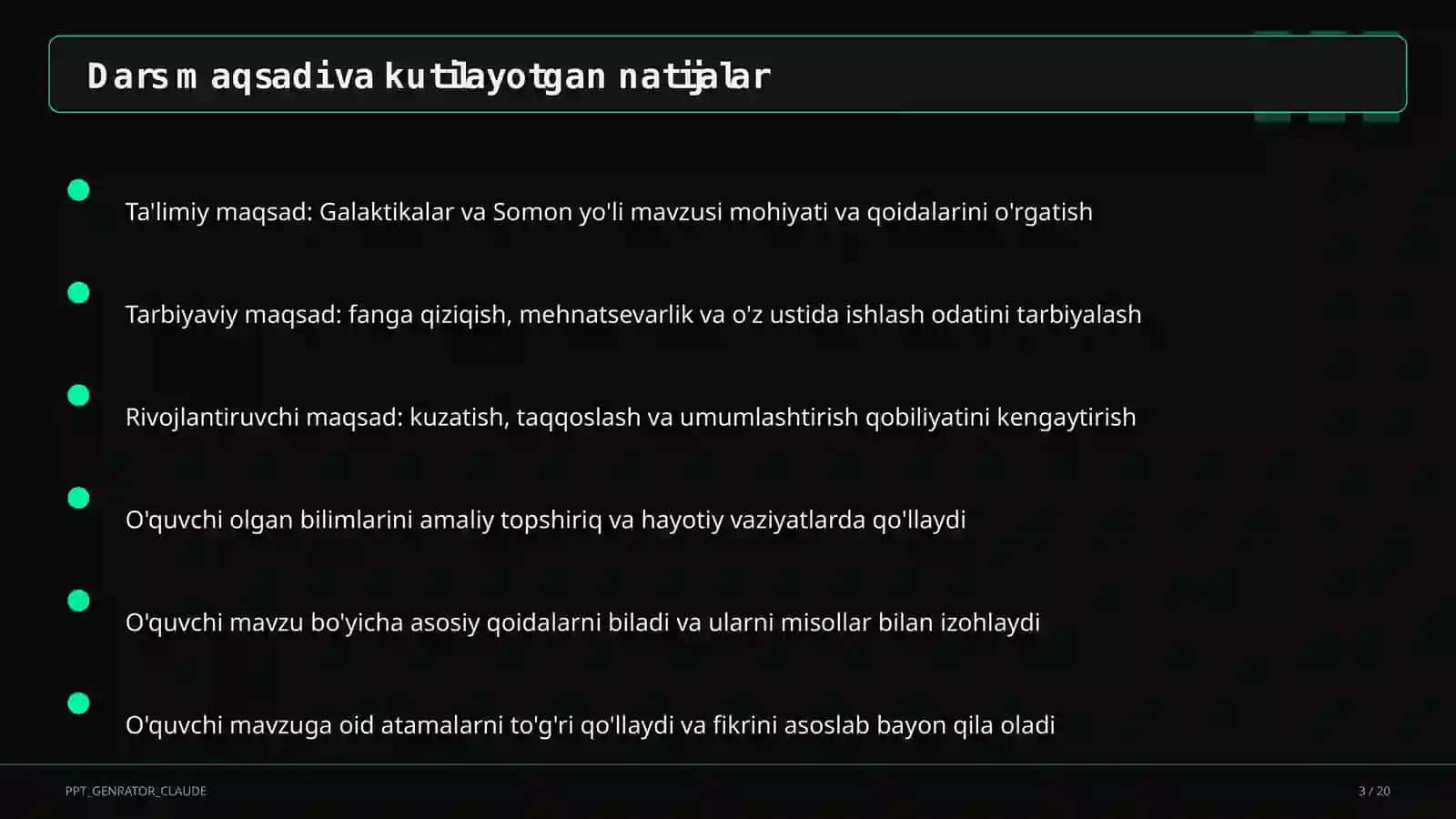 Galaktikalar va Somon yo'li (11-sinf) 3