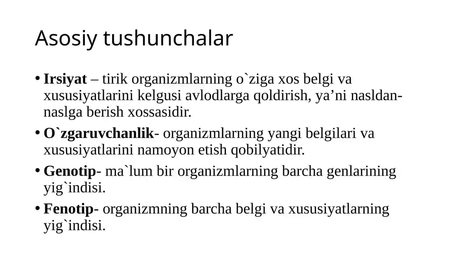 Tibbiy genetika moduli mazmun va mohiyati 3
