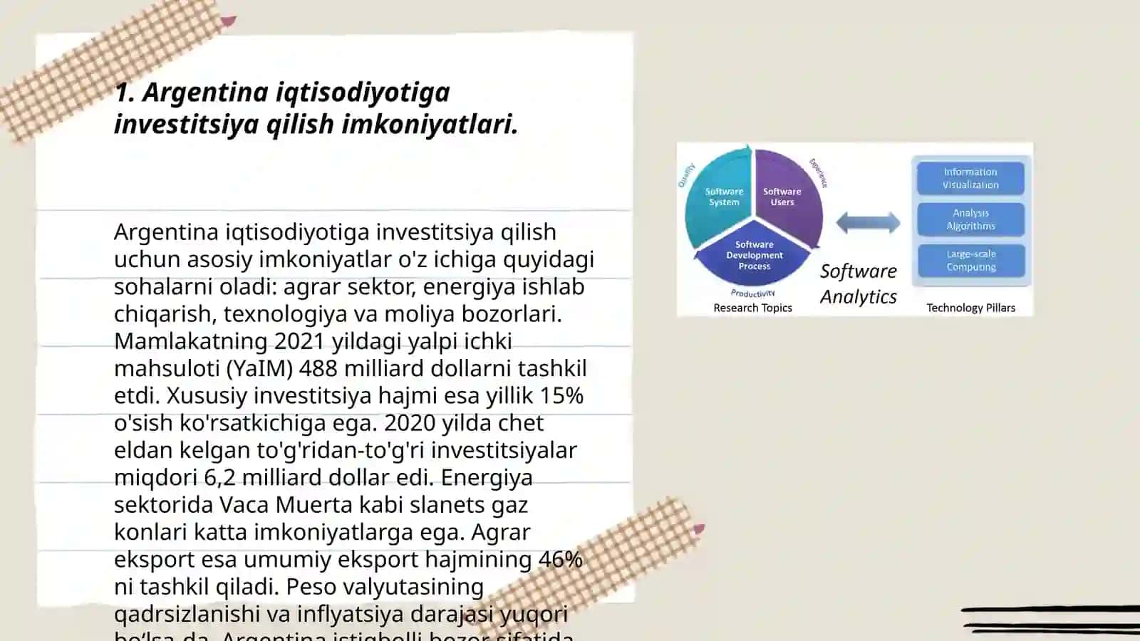 Argentina iqtisodiyotiga investitsiya qilish imkoniyatlari 3