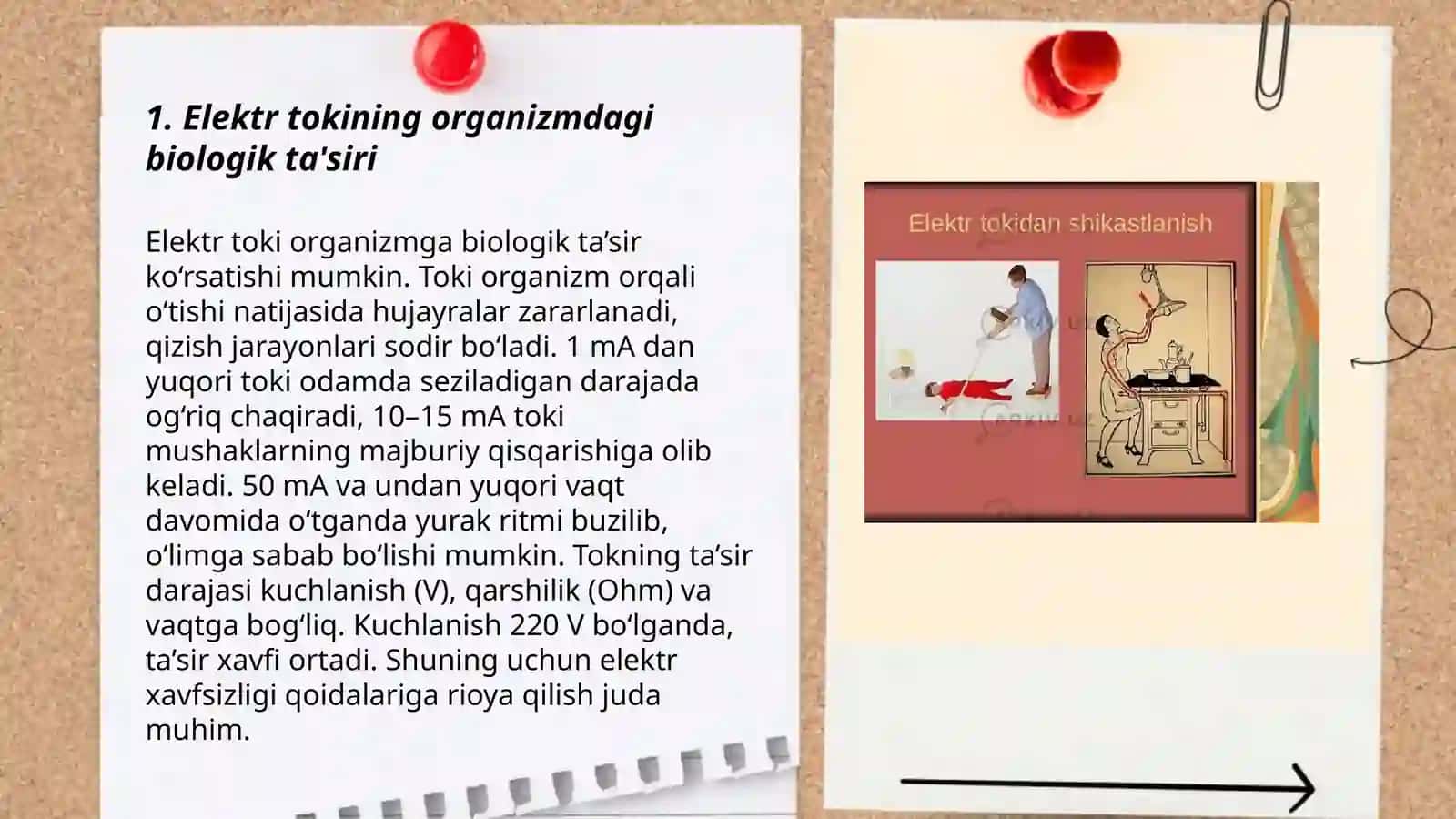 Elektr tokining organizmga ta'siri 3