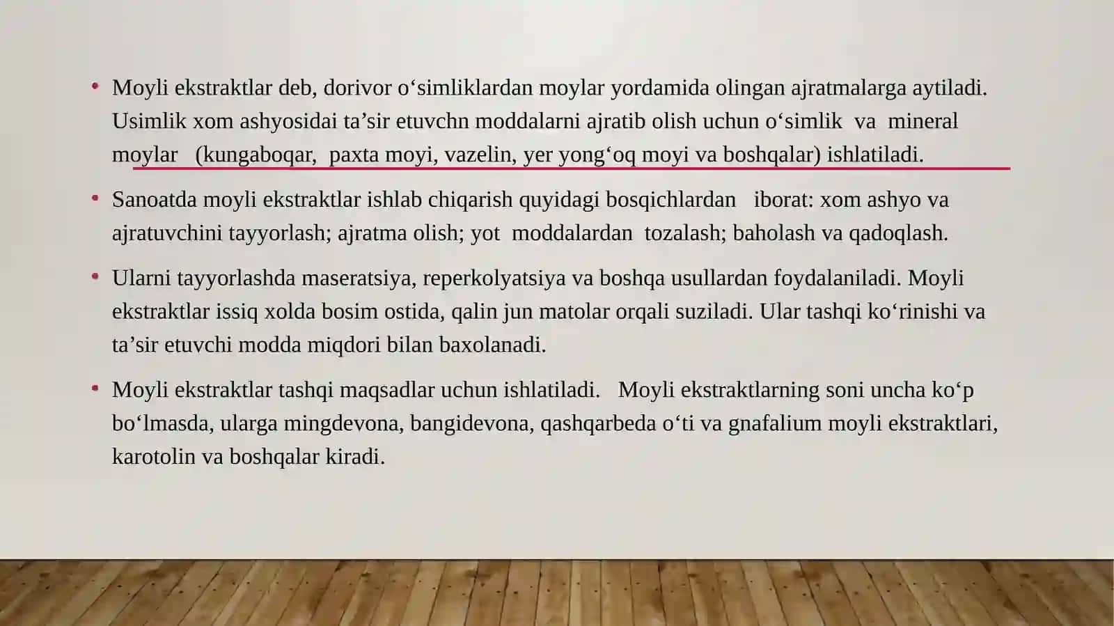 Moylik ekstraktlar 3